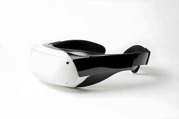 Modern VR Headset Illustrates Futuristic Technology
