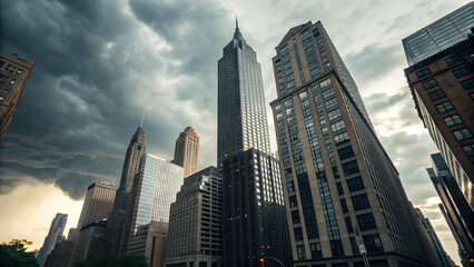 Obraz premium Buildings cinematic