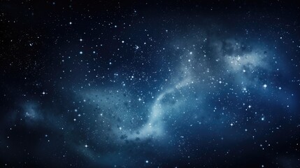 Fototapeta premium amazing milky way galaxy background with stars and space dust, dark black sky background with white glowing milkyway, milky light in the center of the photo