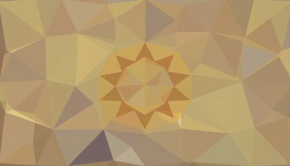 Obraz premium Geometric Sun Design (1)