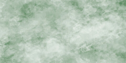 Abstract green and blue background with cloud mist cloud smoke texture. smoky backdrop design and realistic fog illustration.
