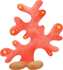 Under the Sea Animals Hand Drawn Marine Set