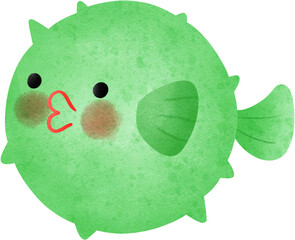 Under the Sea Animals Hand Drawn Marine Set