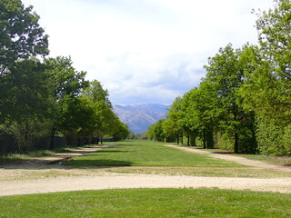 Gardens of the Royal Palace near Turin