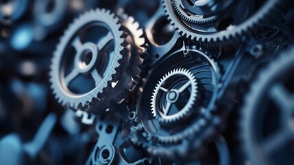 Animation of cycles and processes for web or design use. 