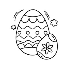 easter icon, easter vector illustration-simple illustration of easter , perfect for easter logos and icons