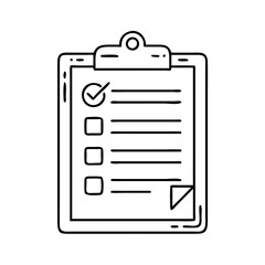 clipboard icon, clipboard vector illustration-simple illustration of clipboard , perfect for clipboard logos and icons