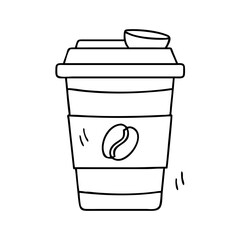 coffee icon, coffee vector illustration-simple illustration of coffee , perfect for coffee logos and icons