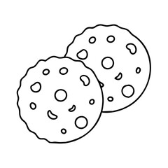 cookies icon, cookies vector illustration-simple illustration of cookies , perfect for cookies logos and icons