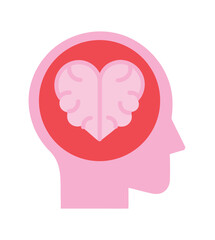 Heart Mind Merge Icon