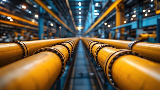 Industrial Piping System