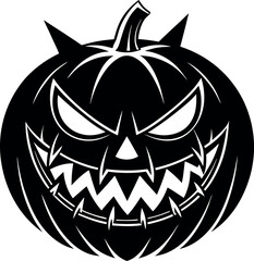 Angry Jack O Lantern Clipart