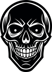 Smiling Skull Icon