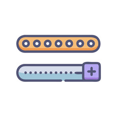 Password and password creation icon, new account process