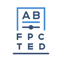 Eye Exam Chart for Vision Test and Checkup