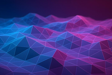 Colorful abstract geometric shapes in 3D space.