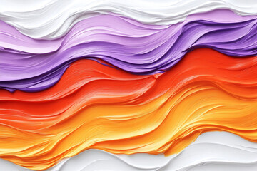 Fototapeta premium Exploring chaotic abstract forms in a striking creative composition featuring vivid colors and dynamic shapes
