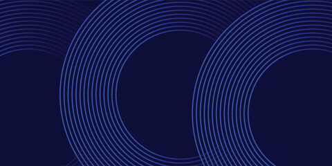 Abstract blue glowing geometric lines modern shiny blue circle lines pattern. VECTOR EPS10