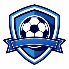 soccer ball and shield