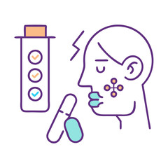 Pills against illness, treatment for herpes, acne, and infections