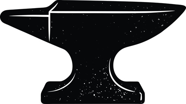 recommend clip art: Blacksmith’s Anvil Silhouette Black Vector | Iron Forge Tool Design