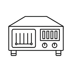 Bench Power Supply Line Illustration