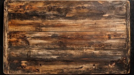 Horizontal planks of wood showing grain and texture in brown and black tones.