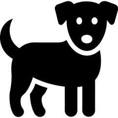 vector illustration of a dog