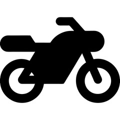 silhouette of a motorcycle
