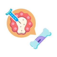 Bone marrow aspiration and stem cells in bone