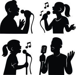 Singing Silhouette Art3.eps