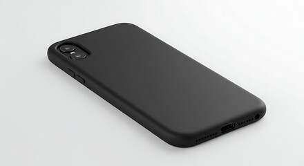 Sleek Black Phone Case Minimalist Design for Modern Smartphones