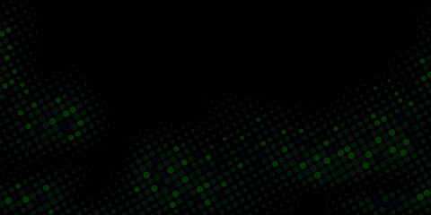 Obraz premium Abstract Digital data coding technology background. Abstract green halftone design. green halftone on background. 