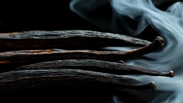 smoked vanilla pods	