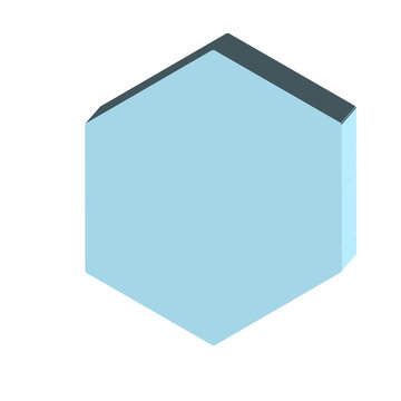 blue square button