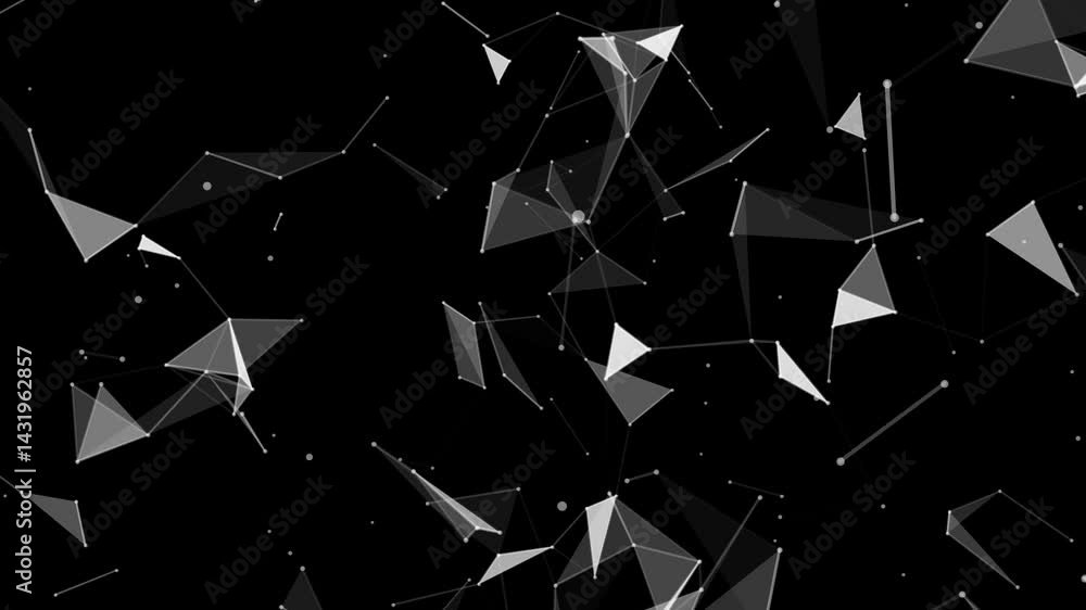 Wall mural abstract black backdrop featuring a flowing wave pattern with subtle lines and a digital artistic te