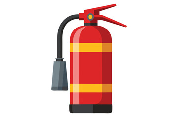 Obraz premium fire extinguisher isolated on white
