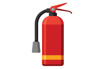 Fototapeta premium fire extinguisher isolated on white