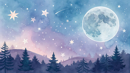 good night illustration vector design