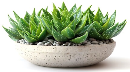 aloe vera plant in pot
