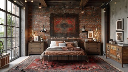 interior of a hotel room