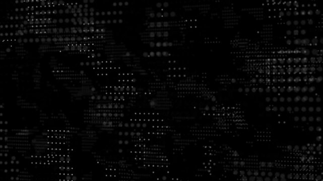 2025 Background Abstract digital binary code matrix pattern with green and blue light creates a futuristic technology design backdrop