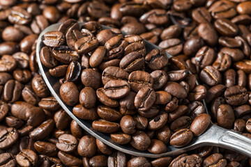 Organic Brown Espresso Coffee Beans