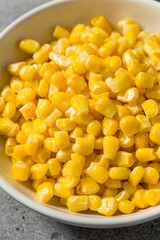 Healthy Yellow Boiled Corn Kernels
