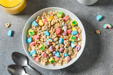 Sweet Sugar Kids Lucky Cereal for Breakfast