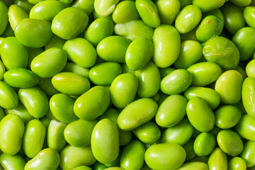 Green Organic Shelled Soy Edamame Beans