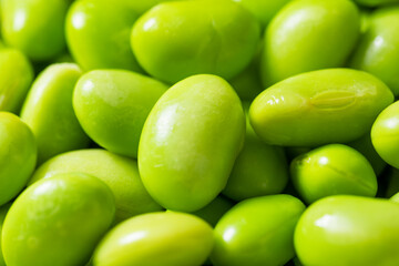 Green Organic Shelled Soy Edamame Beans