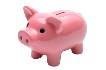 Pink Piggy Bank for Saving Money  A Shiny Adorable Design Perfect for Financial Goals and Bud