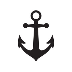 anchor on white background