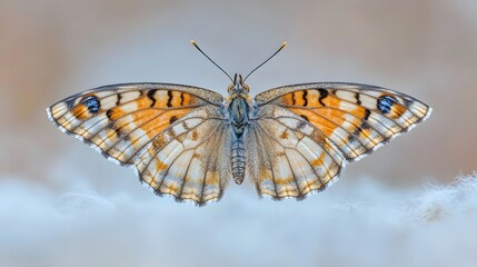Obraz premium Stunning Closeup of a Colorful Butterfly with Detailed Wings
